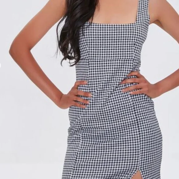 green plaid dress forever 21 Forever 21 Plaid Overall Mini Dress Plaid Dress Forever 21 Buy Forever 21 Black Green Checks
